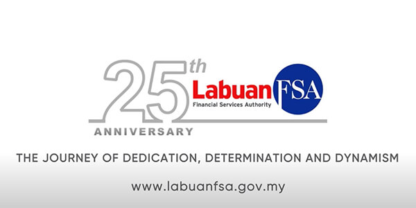 弊社代表荒木がLabuan25周年のお祝いに動画を贈りました